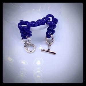 Vera Bradley purple toggle bracelet